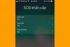 Hướng dẫn sử dụng tính năng gọi điện khẩn cấp trên iOS 11