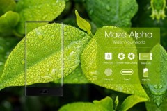 Maze Alpha - smartphone viền mỏng nhất thế giới, chính thức được đưa vào sản xuất từ hôm nay