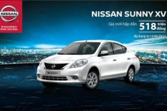 Nissan Sunny giảm thêm 20 triệu, X-Trail tặng tới 40 triệu tiền mặt