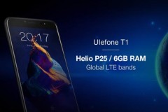Ulefone T1 trang bị chip Helio P25, RAM 6GB, kết mạng 4G cực nhanh