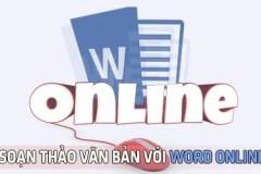 Word Online, cách dùng, soạn thảo, lưu văn bản, xem lại văn bản