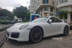 Bắt gặp Porsche 911 Carrera 2016 đầu tiên ra biển số tại Sài Gòn trên phố