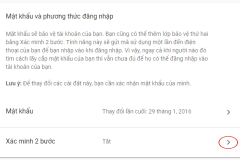 Bật xác minh 2 bước cho Gmail, gửi mã xác nhận về điện thoại khi đăng nhập