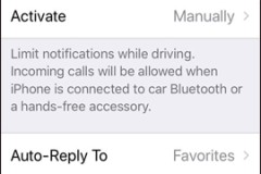 Cách dùng tính năng Không làm phiền khi lái xe trên iOS 11