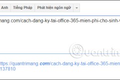 Cách dịch trang web trên Google Translate