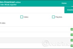 Cách tải video, playlist trên Youtube bằng Video Download