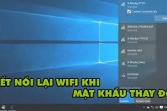 Các bước đơn giản dưới đây để có được cách kết nối lại wifi khi mật khẩu wifi