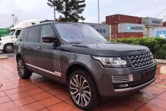 Cận cảnh Range Rover SVAutobiography Hybrid đầu tiên vừa cập bến Việt Nam