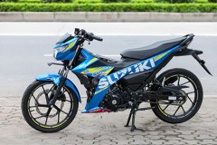 Cận cảnh Suzuki Satria F150 phiên bản 2017 tại Hà Nội