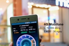 Đã có gói cước 4G chính thức của Mobifone: từ 70.000 đồng / tháng 2,4 GB
