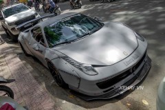 Ferrari 458 Italia độ Liberty Walk độc nhất Việt Nam xuất hiện với diện mạo hoàn toàn mới
