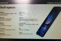 Galaxy S8 Active lộ cấu hình khủng, pin trâu hơn S8+, độ bền đạt chuẩn quân đội Mỹ