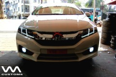 Honda City gây ấn tượng với hệ thống đèn LED được lấy cảm hứng từ Audi TT