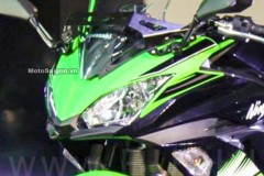 Kawasaki Ninja 400 với 4 xylanh lộ hình ảnh giá bán thay thế Ninja 300?