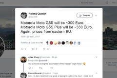 Lộ giá bán "chuẩn không cần chỉnh" của bộ đôi Moto G5s và G5s Plus