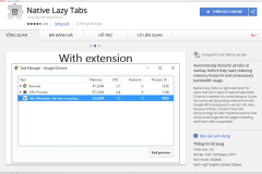 Mẹo tăng tốc khởi động trình duyệt Google Chrome bằng Native Lazy Tabs