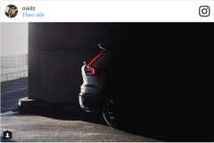 Ngắm phần đuôi xe "nuột nà" của Volvo XC40 qua tấm ảnh bị rò rỉ