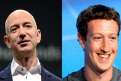 Ông chủ Amazon và Facebook kiếm hơn 40 tỷ USD từ đầu năm