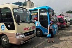 50 nốt xe từ bến Mỹ Đình đi Ninh Bình chính thức chuyển về Giáp Bát