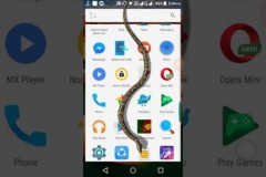 Cách làm rắn bò trên màn hình điện thoại để troll bạn bè cực vui