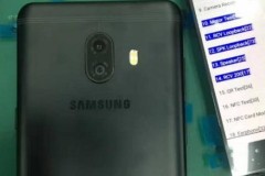 Hình ảnh thực tế Galaxy C10 với camera kép, màn hình Full HD, RAM 6GB