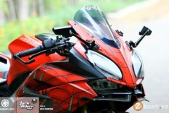 Honda CBR250RR độc đáo đến hầm hố hơn trong phong cách ' Người Nhện '