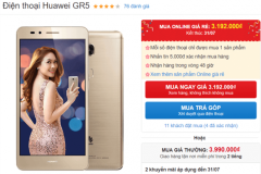 Huawei GR5 màn hình Full HD 5.5 inch, pin "khỏe" giảm giá hấp dẫn