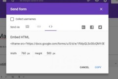 Hướng dẫn tạo và nhúng Google Forms vào WordPress