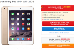 iPad Mini 4 Wifi 128GB giá tốt đây rồi!