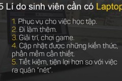 Tân sinh viên thì phải có laptop!Và đây là 3 laptop giá rẻ trả góp 0%