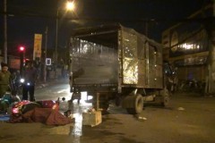Tông ô tô tải qua đường, nam thanh niên đi xe máy tử vong