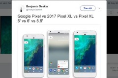 Xuất hiện hình ảnh Google Pixel 2 "thon thả" hơn