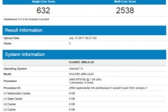 Xuất hiện smartphone mới của Huawei sở hữu 3GB RAM chạy Android 7