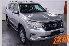 Toyota Land Cruiser Prado 2018 lộ hình ảnh thực tế đầu tiên