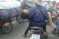 Vi phạm Luật giao thông khi chở người đi cấp cứu