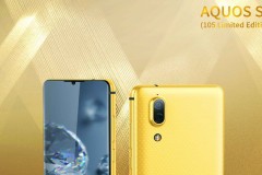 Xuất hiện smartphone Sharp mới không viền, camera kép, cảm biến vân tay nhúng vào màn hình 4K
