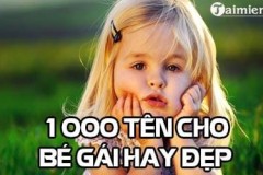 1000 tên cho bé gái hay đẹp, DIỆU ANH, PHI YẾN, MINH CHÂU, NGỌC DIỆP