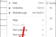 Cách định dạng ô có điều kiện trong Google Sheets