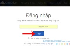 Cách lập tài khoản OneDrive và sử dụng OneDrive lưu dữ liệu