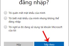 Cách lấy lại mật khẩu tài khoản Outlook