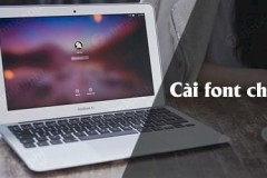 Cách cài font chữ trên Macbook, thêm font cho Mac