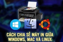 Cách chia sẻ máy in giữa Windows, Mac và Linux trong cùng một mạng