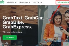 Cách đăng ký làm tài xế Grabtaxi, chạy taxi trực tuyến