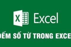 Cách đếm số từ trong Excel, trong ô, hàng, cột