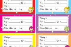 Cách làm nhãn vở học sinh, giáo viên trên Word