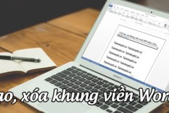 Cách tạo, xóa khung viền word 2007,2010, 2013, 2016