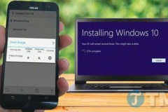 Cài Windows 10 từ điện thoại Android, Samsung Galaxy, Zenfone, HTC, LG