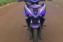 Cơn sốt màu tím tràn ngập trên cơ thể Exciter 150cc