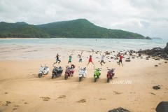 Khám phá Côn Đảo với Piaggio Vespa GTS Super thế hệ mới
