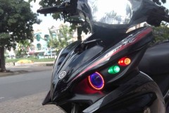 Exciter 135 độ nhẹ tạo bức phá của biker Long An